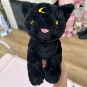 Killstar Binx Black Luna Cat Plush Handbag